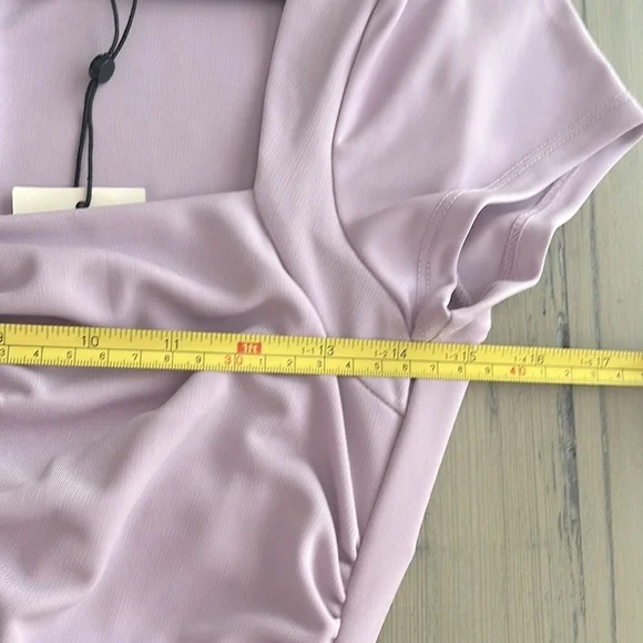 🆕 Cinq á Sept Janis Midi Dress in Lavender Size 6 - Picture 7 of 11